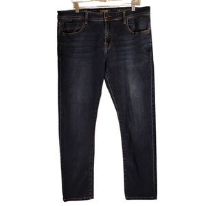Liverpool Los Angelas jeans mens 36x30 blue denim modern straight leg stretch